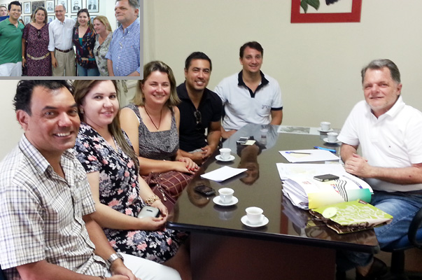 Representantes de Venceslau agradecem deputado por pr?dio para Etec