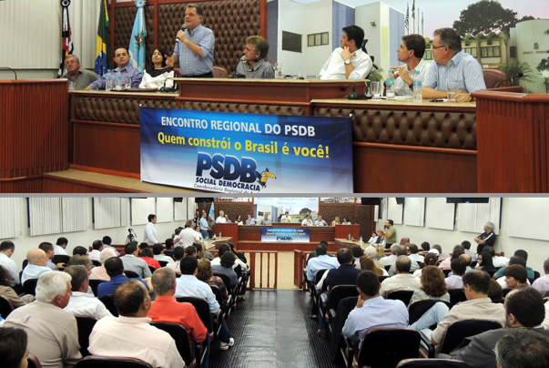 Encontro regional do PSDB, em Assis, re?ne lideran?as regionais e estaduais