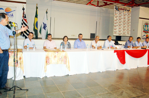 Bragato na posse da nova diretoria da Amnap