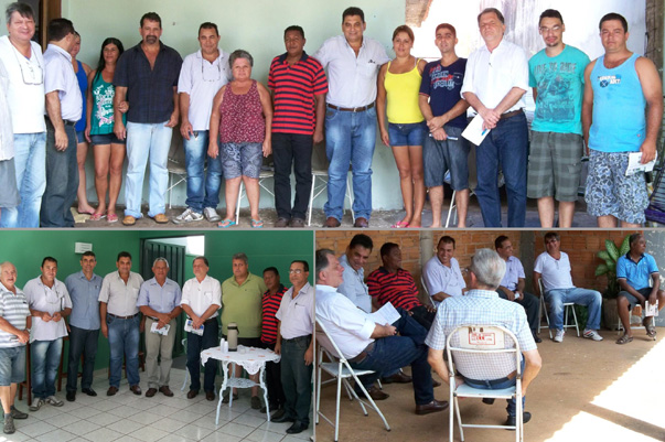 Deputado visita bairro Residencial Anita Tiezzi, em Presidente Prudente