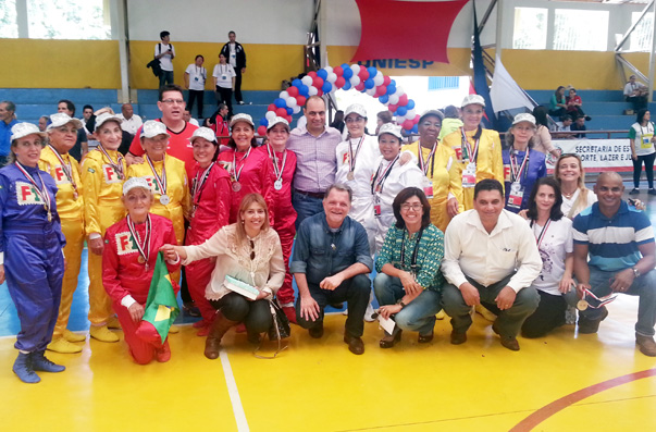 Abertura dos Jogos Regionais do Idoso, em Presidente Venceslau