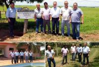 Mauro Bragato acompanha vistoria do Itesp ? Fazenda Nazar?, em Marab? Paulista