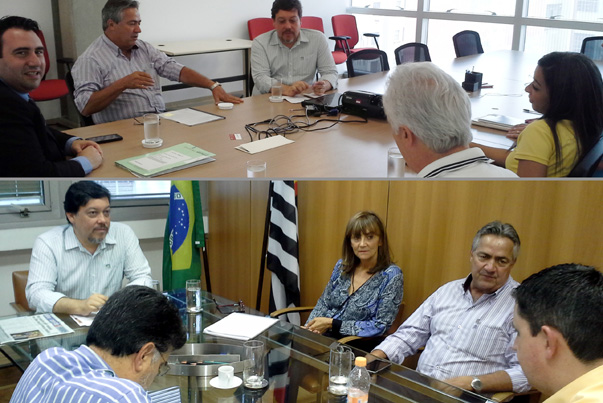 Reuni?es discutem Etec e tratamento de esgoto para Martin?polis