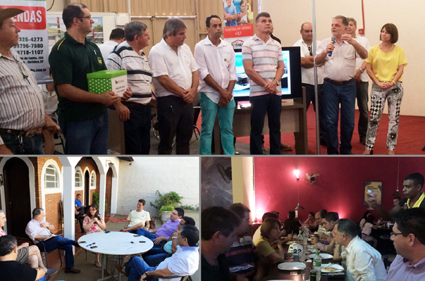Reuni?es e participa??o em feira na cidade de Ourinhos