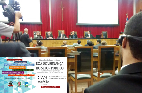 TCE de S?o Paulo realiza semin?rio sobre Governan?a P?blica