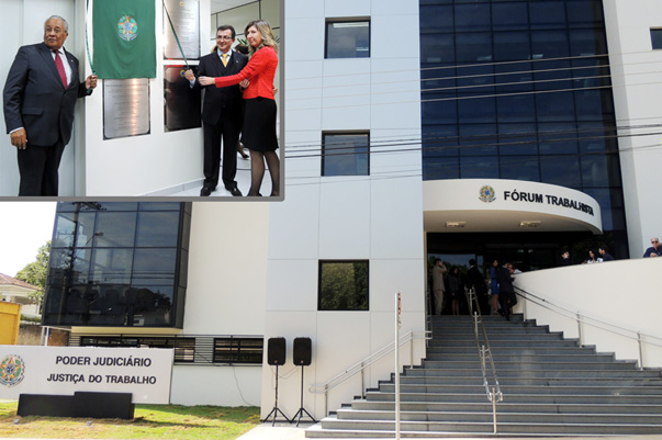 F?rum Trabalhista ? inaugurado em Prudente