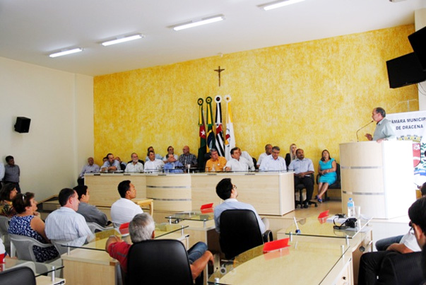 Palestra de Aloysio Nunes na C?mara de Dracena