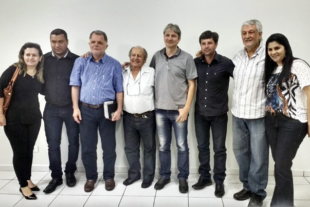 Bragato se re?ne com diretoria do Hospital de Rancharia e prefeitos da regi?o