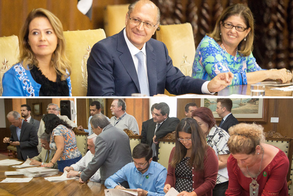 Governador Alckmin libera conv?nio para o meio ambiente de munic?pios