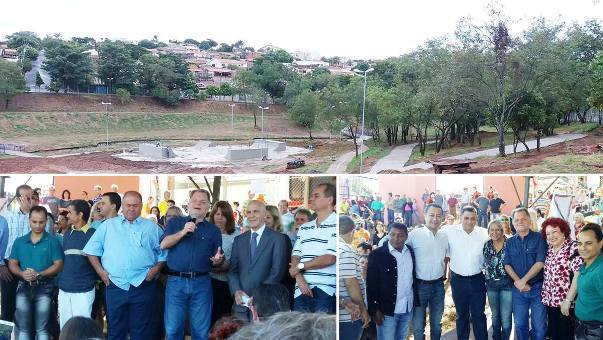 Inaugura??o Parque Ecol?gico Nelson Bugalho, em Prudente