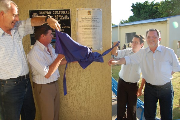 VERBA PARA REFORMA E AMPLIA??O DO CENTRO CULTURAL DE OSVALDO CRUZ