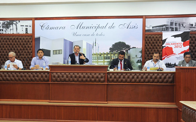 Or?amento 2012: primeiras audi?ncias em Prudente e Assis