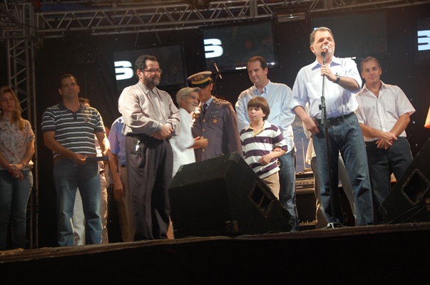 MAURO BRAGATO PARTICIPA DE  INAUGURA??ES EM SAGRES