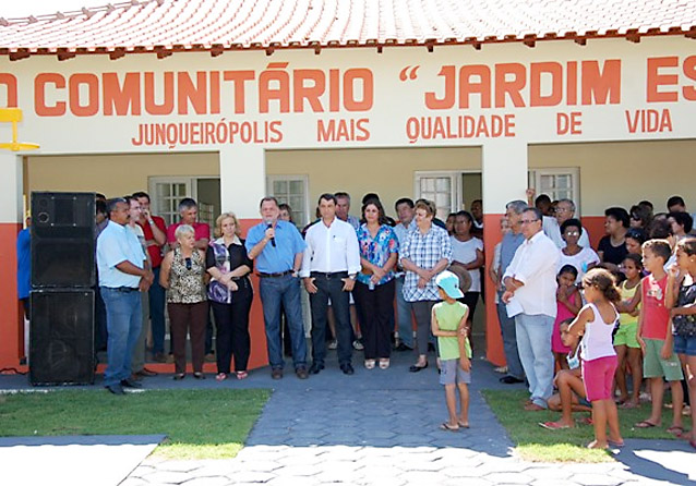 Junqueir?polis: inaugurado centro comunit?rio no Jardim Esperan?a