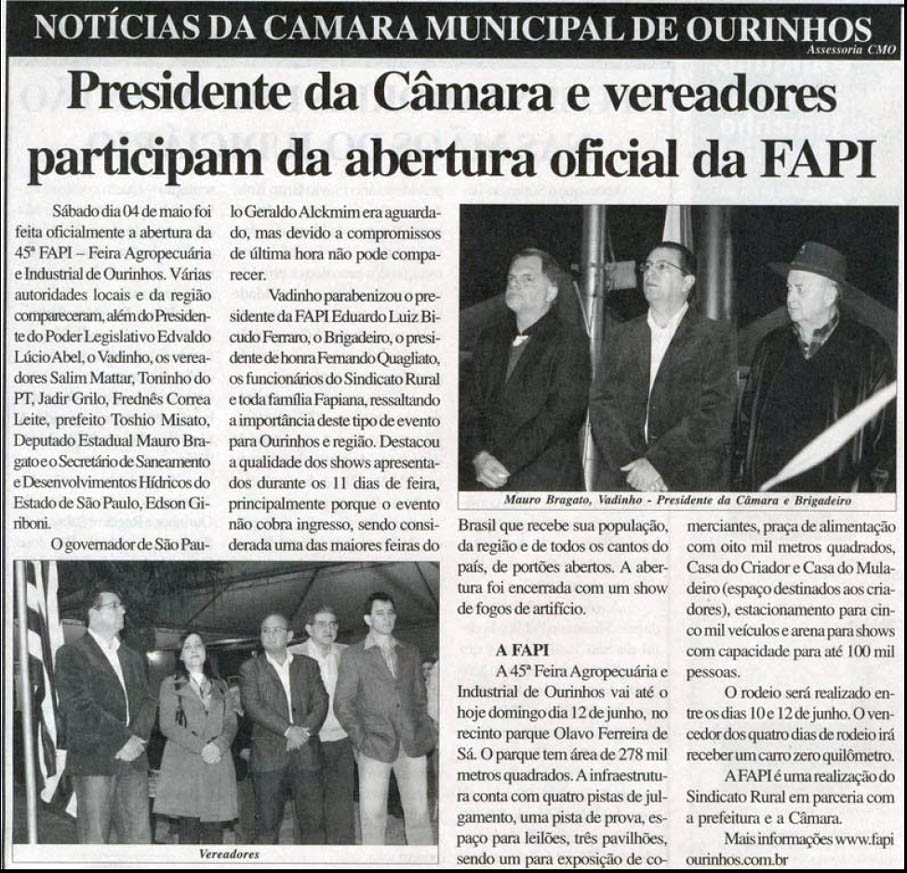 noticias da camara - 12 06 11
