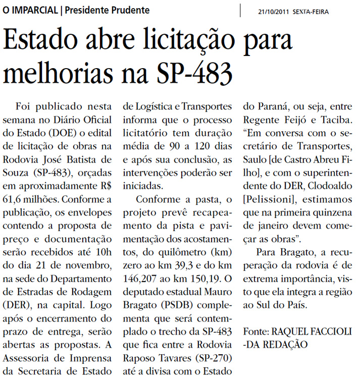 o imparcial - 21 10 11