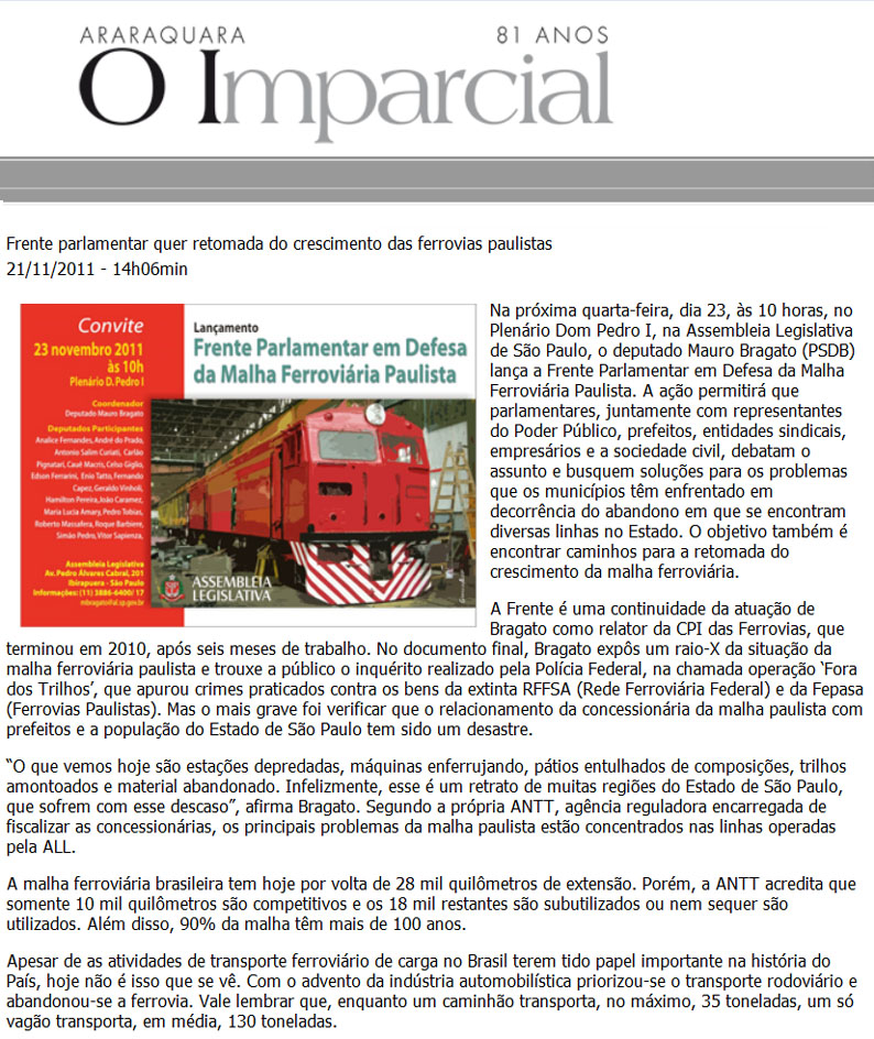 o imparcial araraquara - 21 11 11
