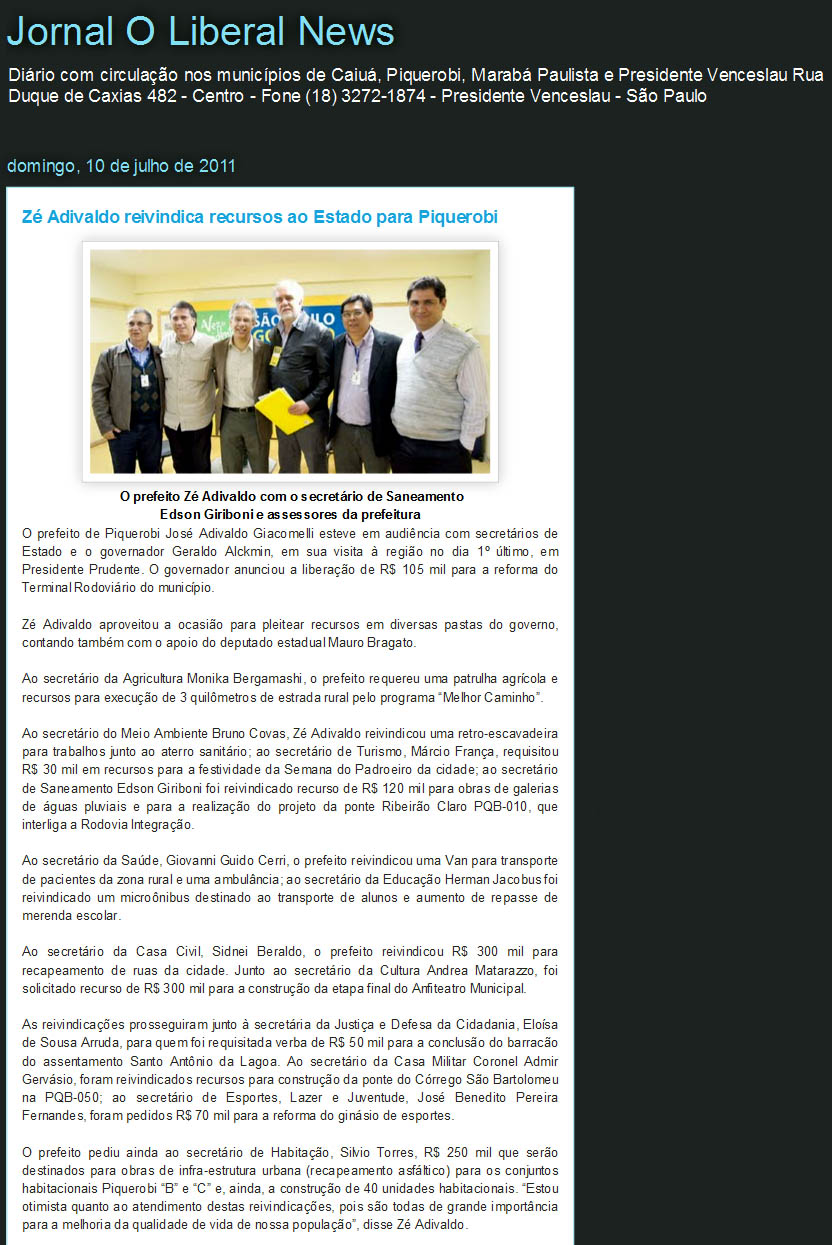 o liberal news - 10 07 11