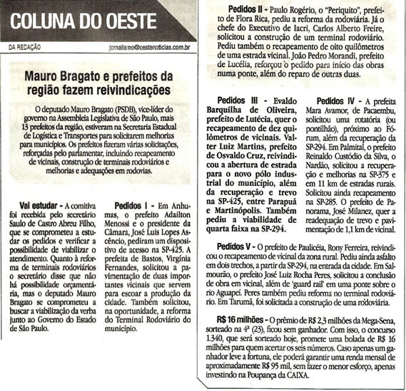 oeste - 26 11 11