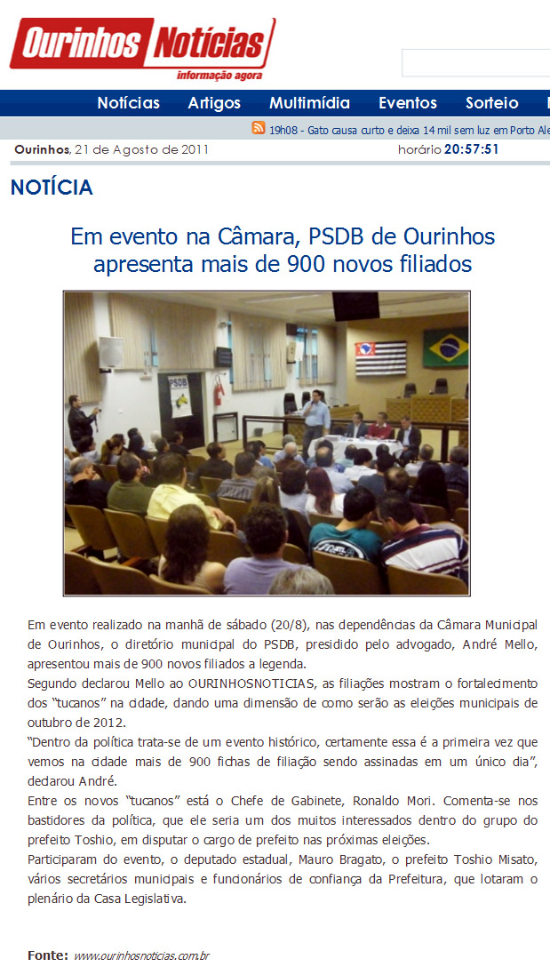 ourinhos noticias - 21 08 11