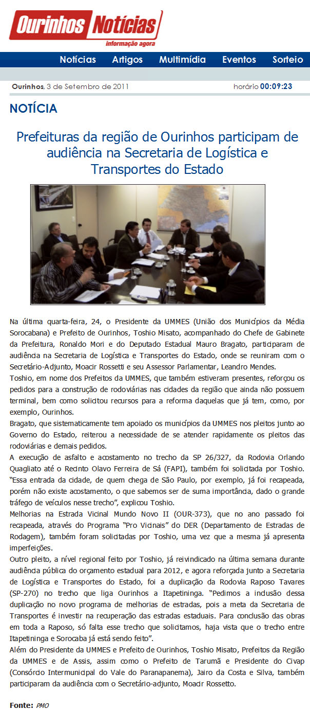 ourinhos noticias - 03 09 11