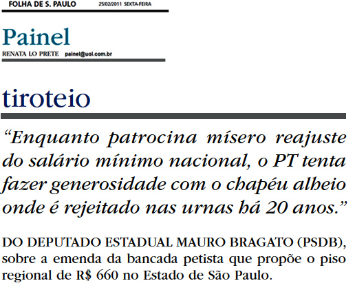 painel salário mínimo