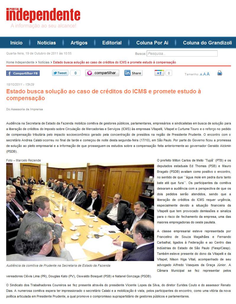 portal idenpendente - 18 10 11