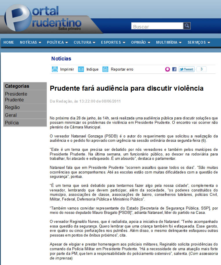 portal prudentino - 08 06 11