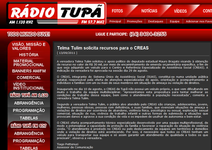 radio tupa - 13 09 11