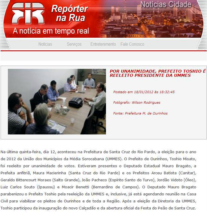 reporter na rua - 18 0112