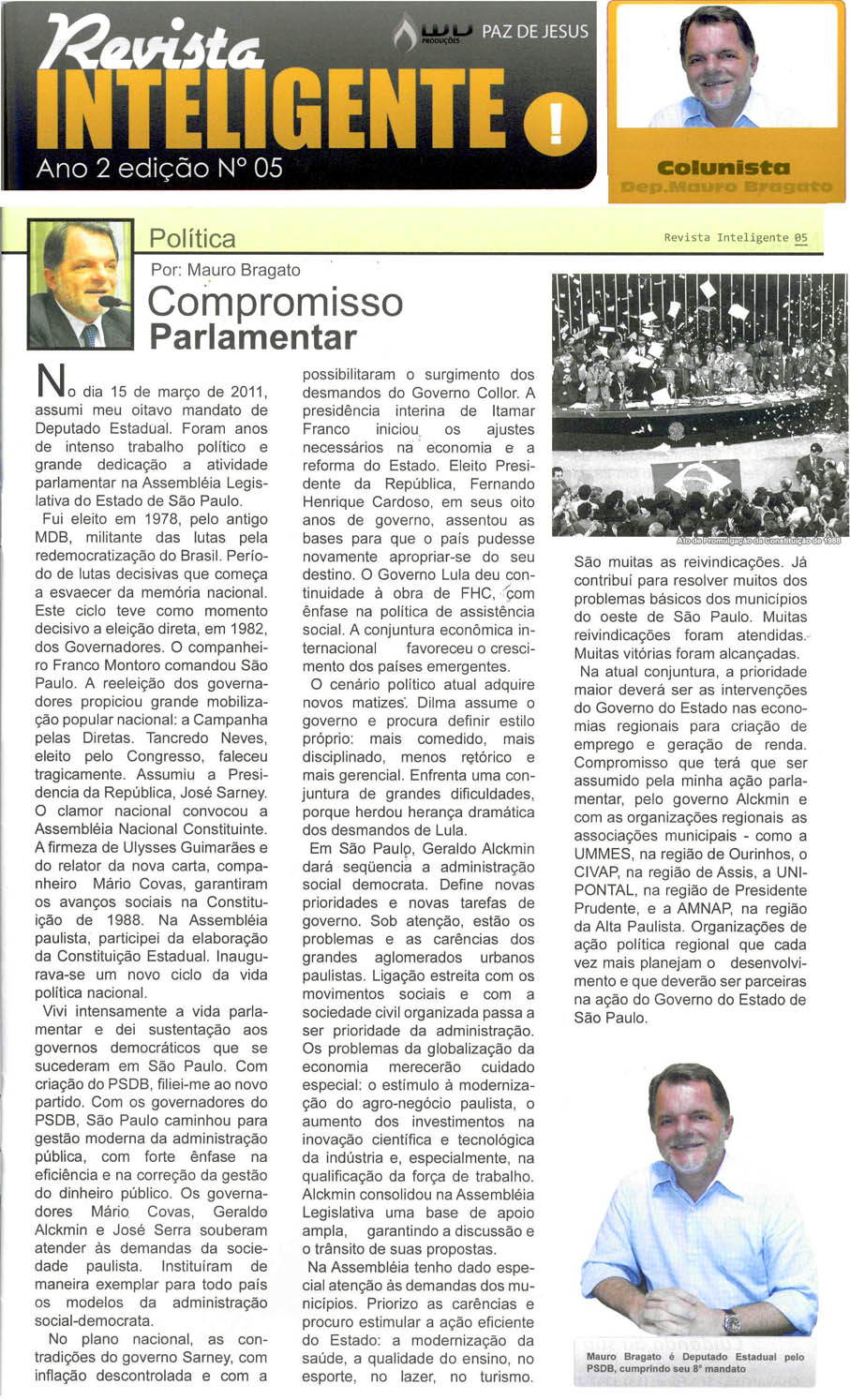 revista inteligente - coluna