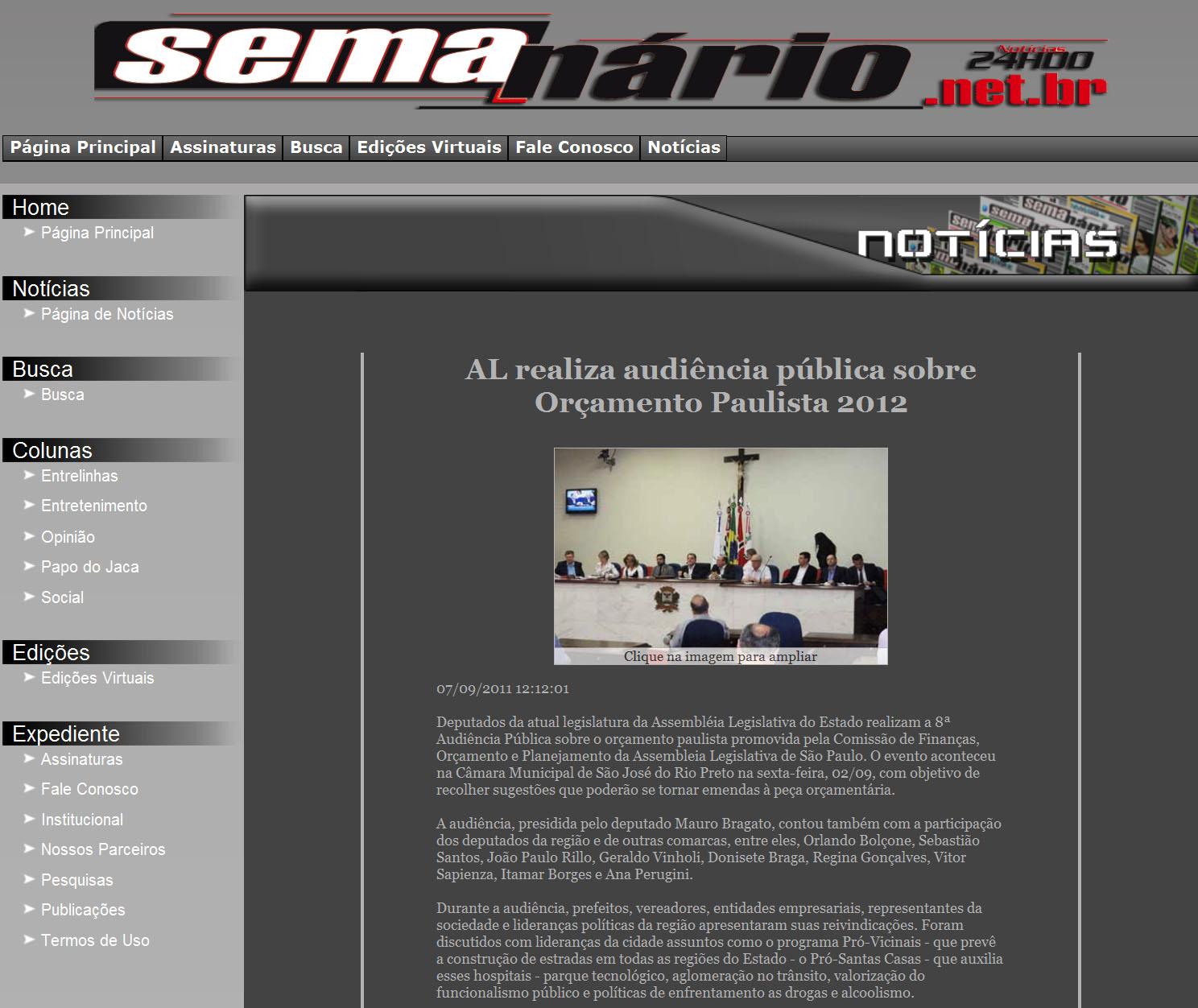 semanario - 07 09 11